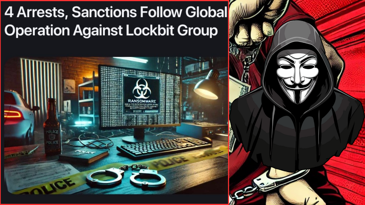 Lockbit's Reign of Terror Ends—4 Masterminds Jailed, Who's Next?