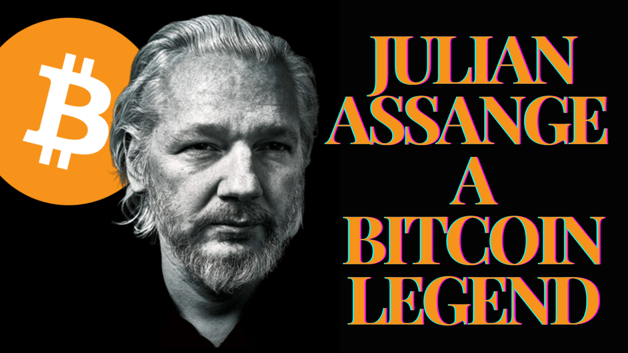 Why Julian Assange Is A Bitcoin Legend