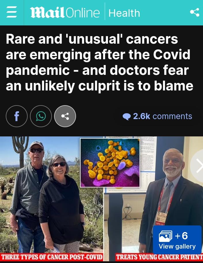 Rare and Unusual Types Of Cancer Getting Discovered All Across U.S Due To COVID-19