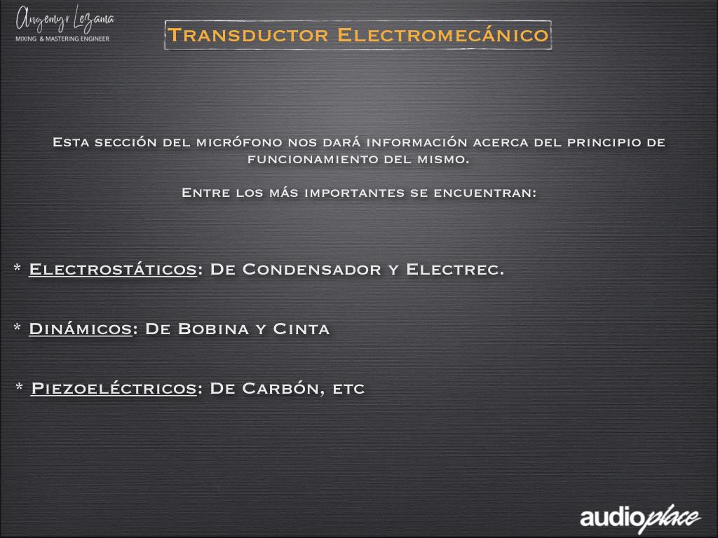 Curso de Grabación - Micrófonos 2.001