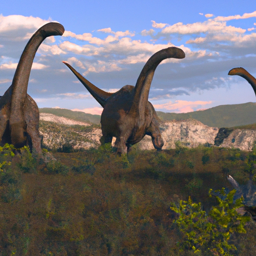 Sauropods in the wild