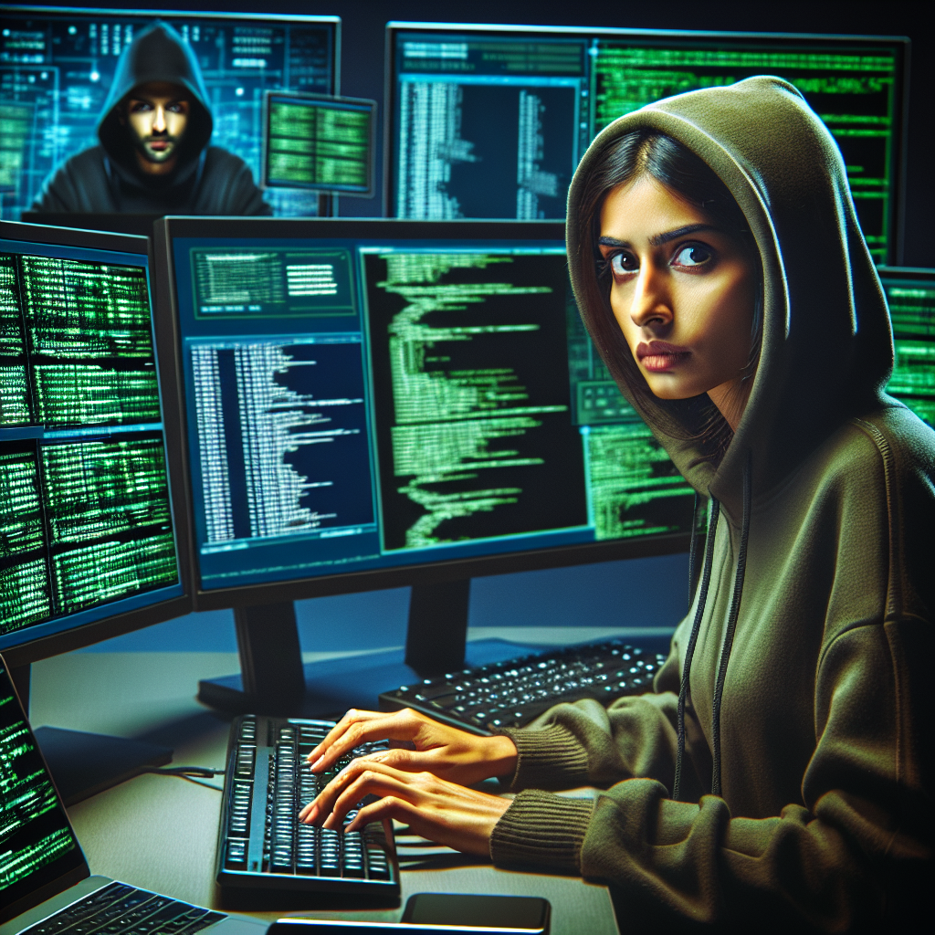 hacker stealing data