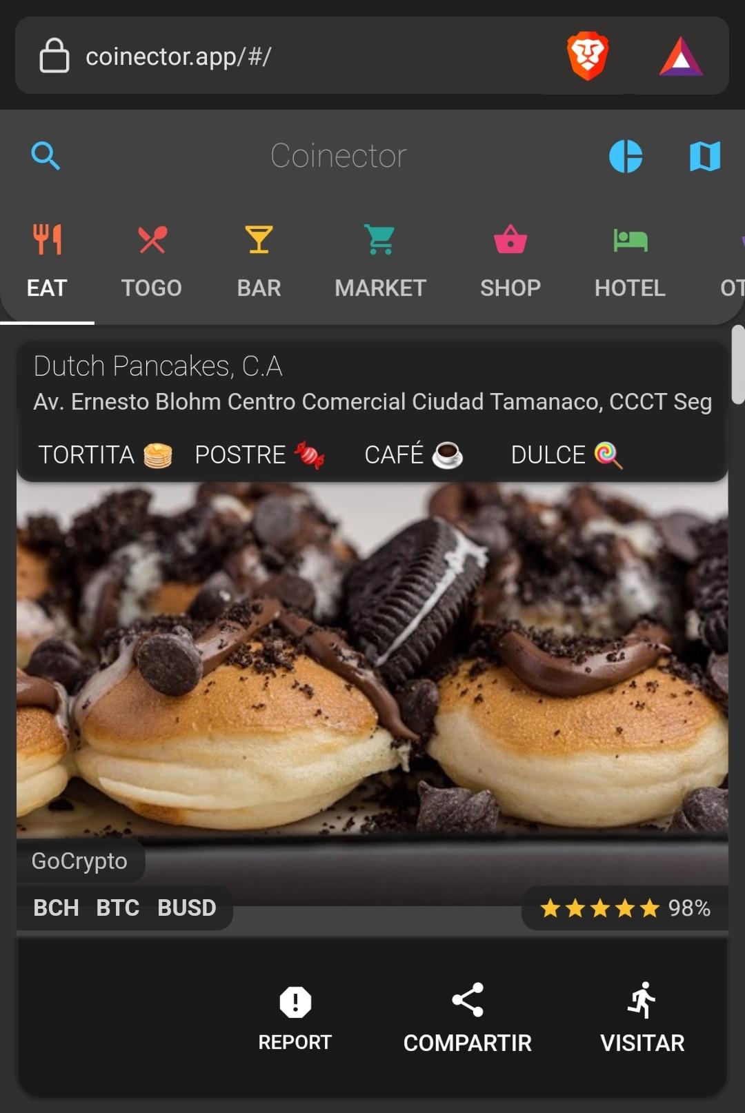 FI for Add zcash locations to coinector.app