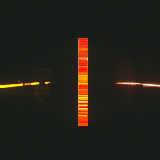 Authoritarian futuristic abstract impression. Dark stalinist overtones, lightning.