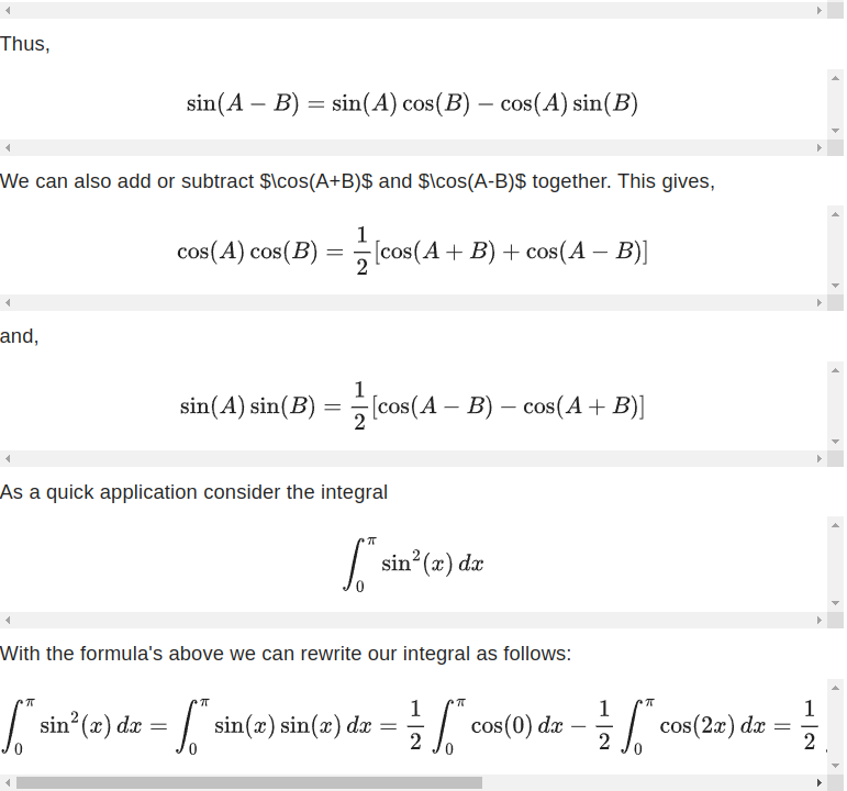 Beautiful Trigonometry