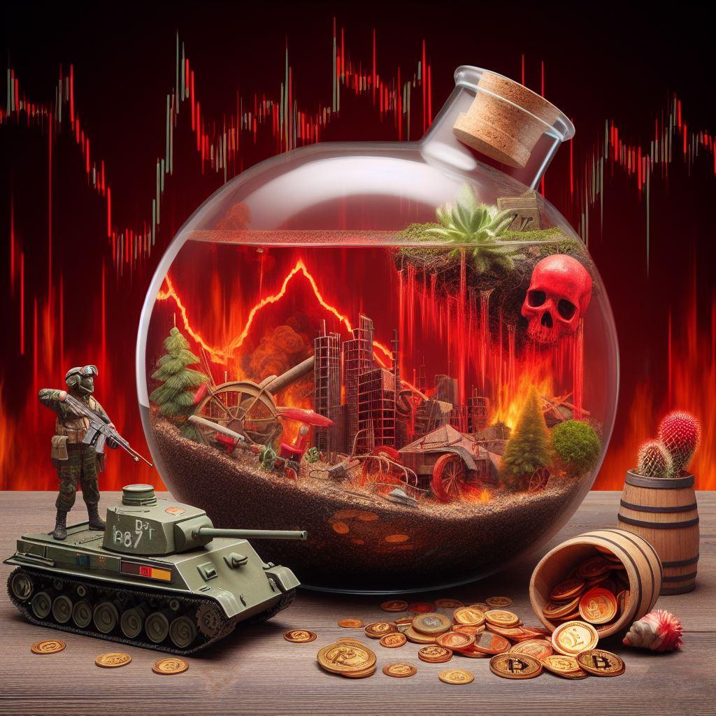 Bitcoin e Criptomoedas Sofrem Queda em Meio à Escalada de Conflito entre Irã e Israel