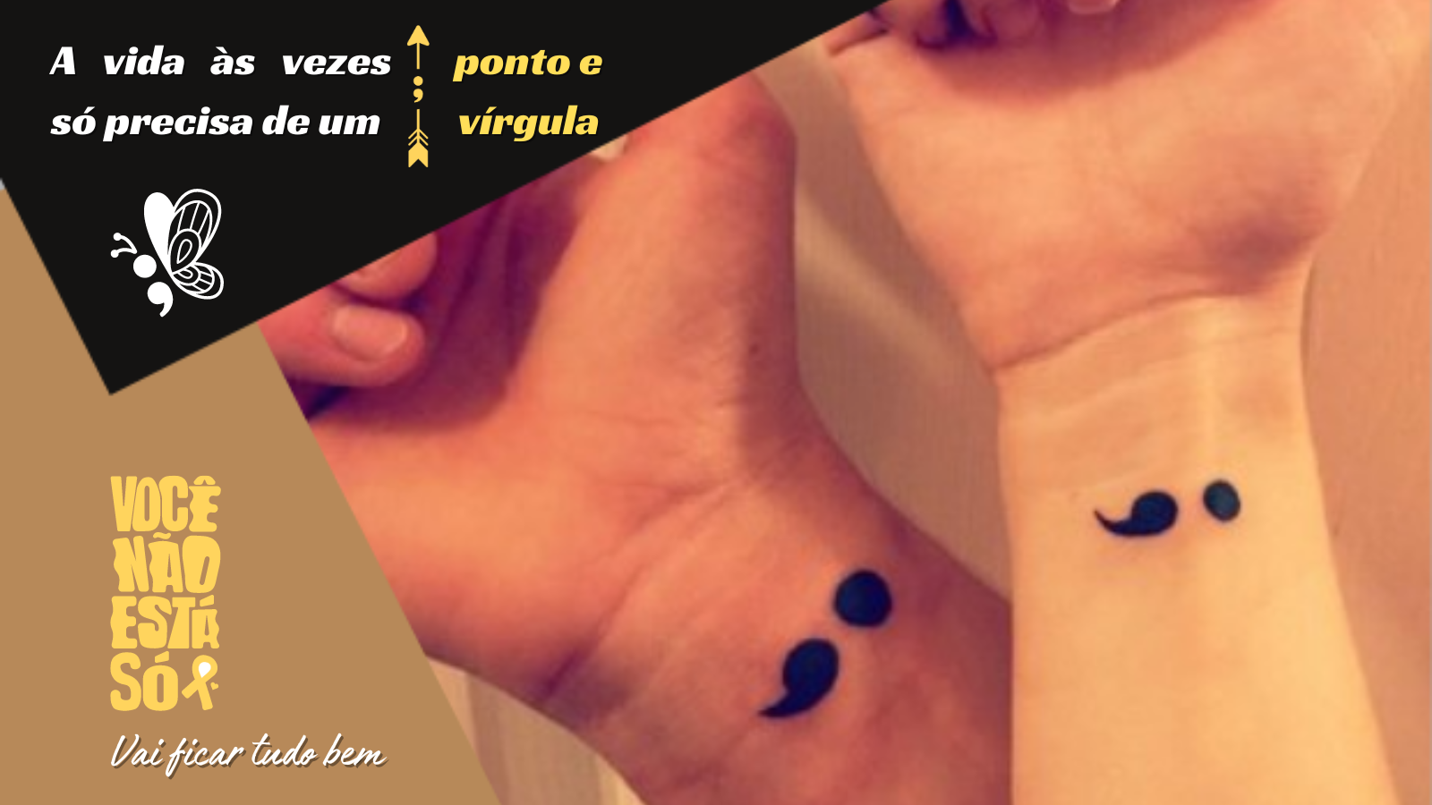 Marcas de Resiliência: A Mensagem por Trás da Tatuagem de Ponto e Vírgula