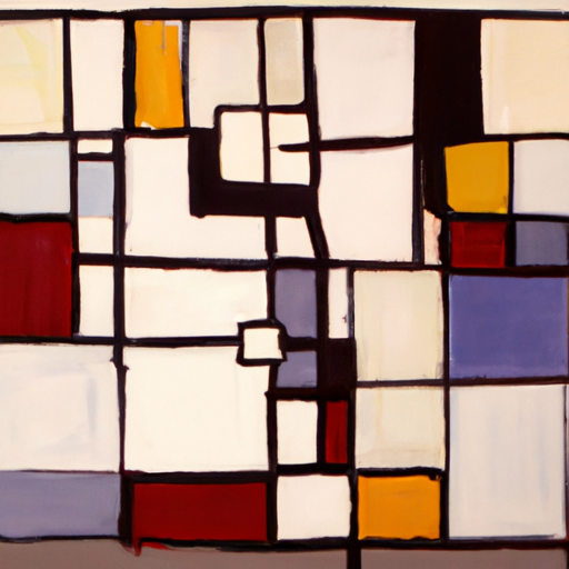 ry well!" and is a masterpiece by the artist Piet Mondrian.
    