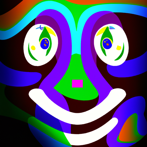 An abstract, artistic representation of "privacy" - happy, light