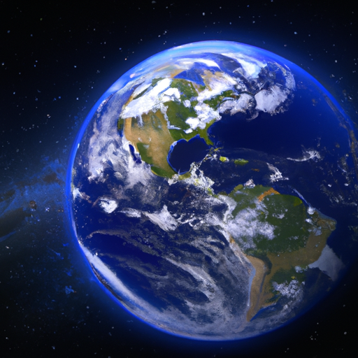 earth from space