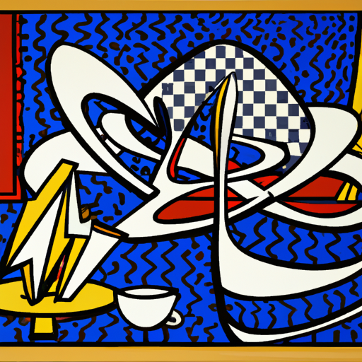 oria!" and is a masterpiece by the artist Roy Lichtenstein.