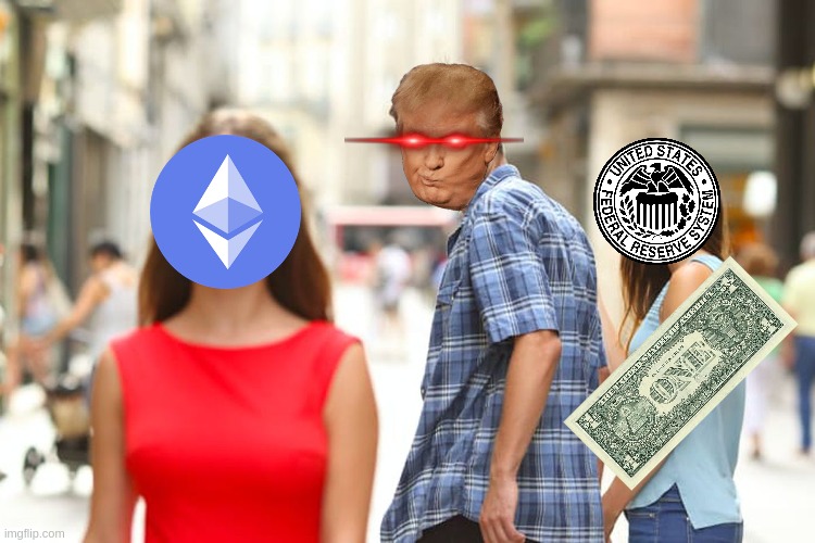 So Donald Trump is a crypto holder?