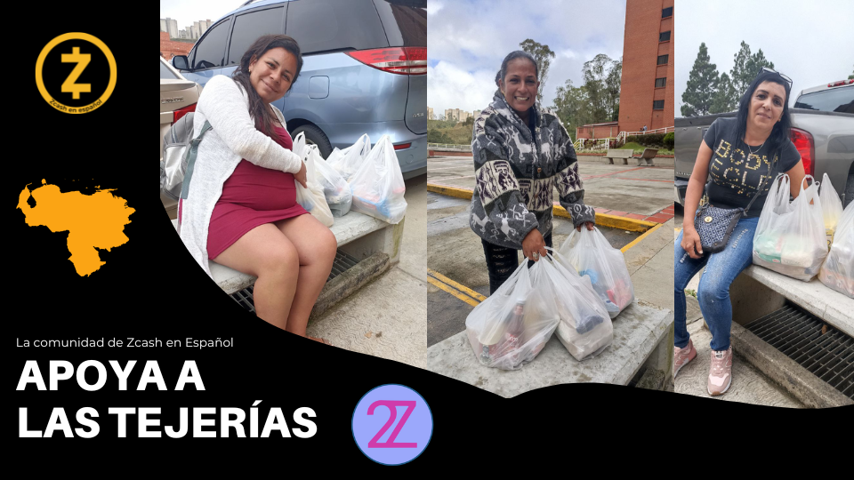FI for Ayudando a familias de Las Tejerías, ¡gracias a Zcash!