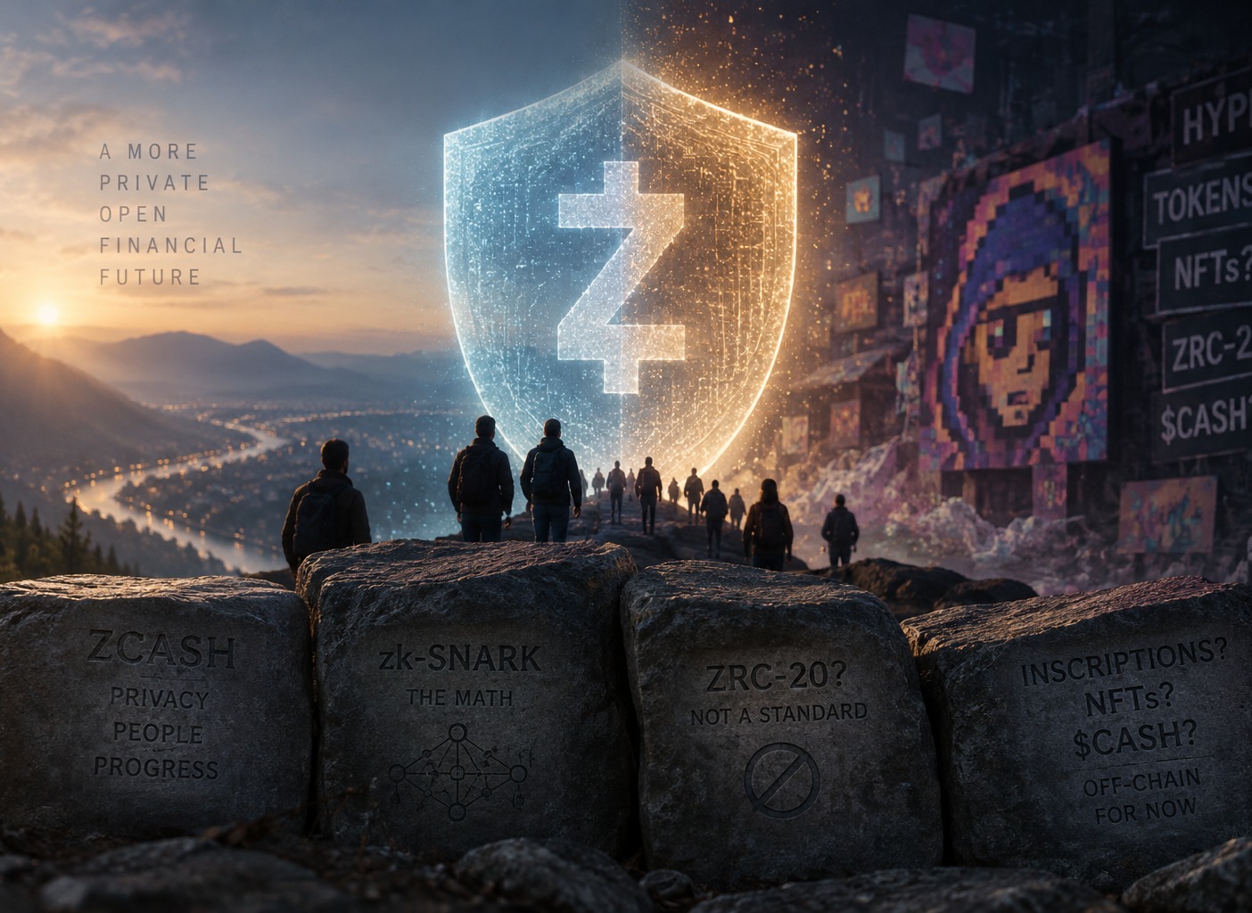 ZRC-20, zkSNARKs, inscriptions, $CASH: what's actually happening on Zcash