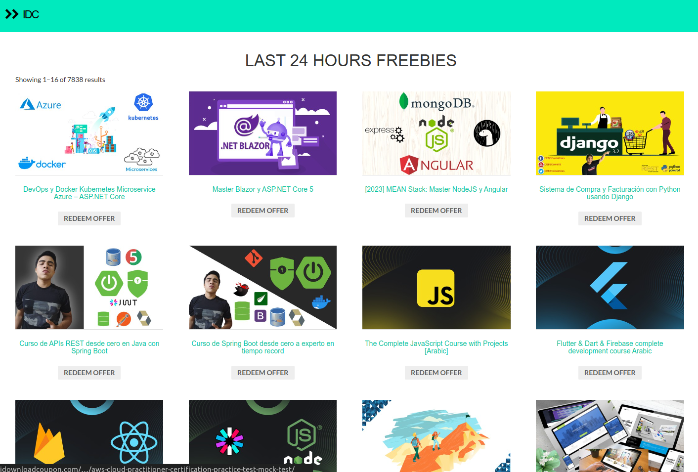 [ EN | PT ] New sites to get free courses on Udemy - Novos sites para pegar cursos grátis na Udemy