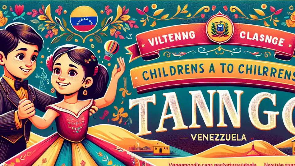 Clases de tango para niños en Venezuela