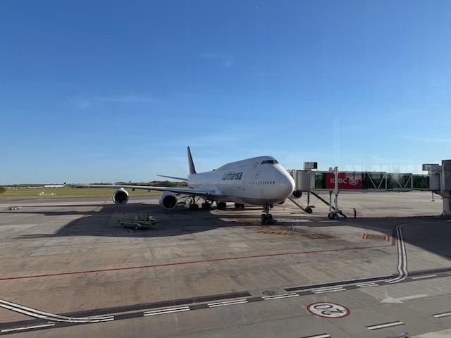Lufthansa Boeing 747 8 intercontinental airliner