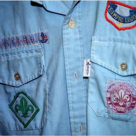 Mi primera camisa Scout.