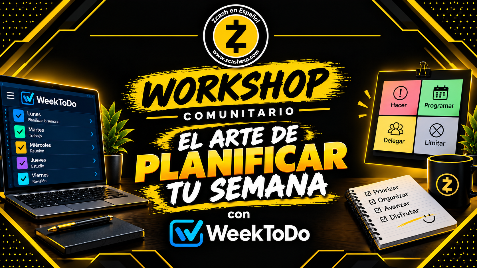 El arte de planificar tu semana con WeekToDo