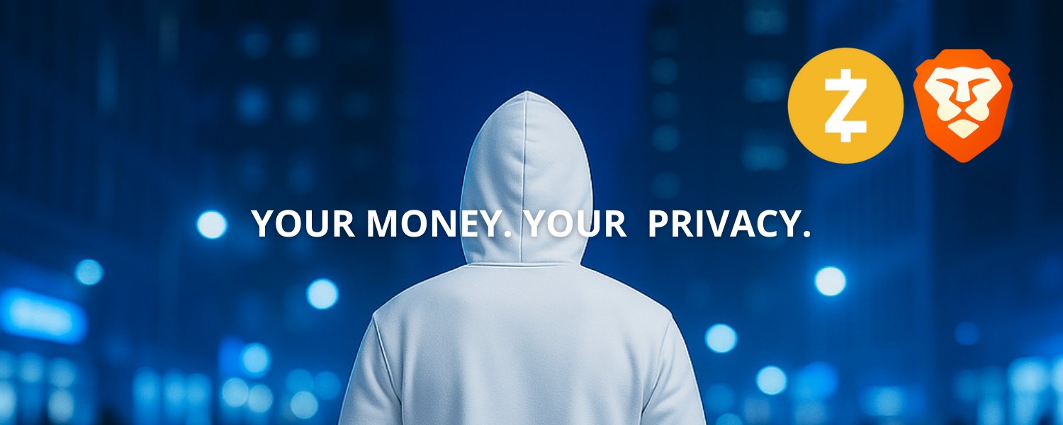 ZEC blindado en Brave Wallet