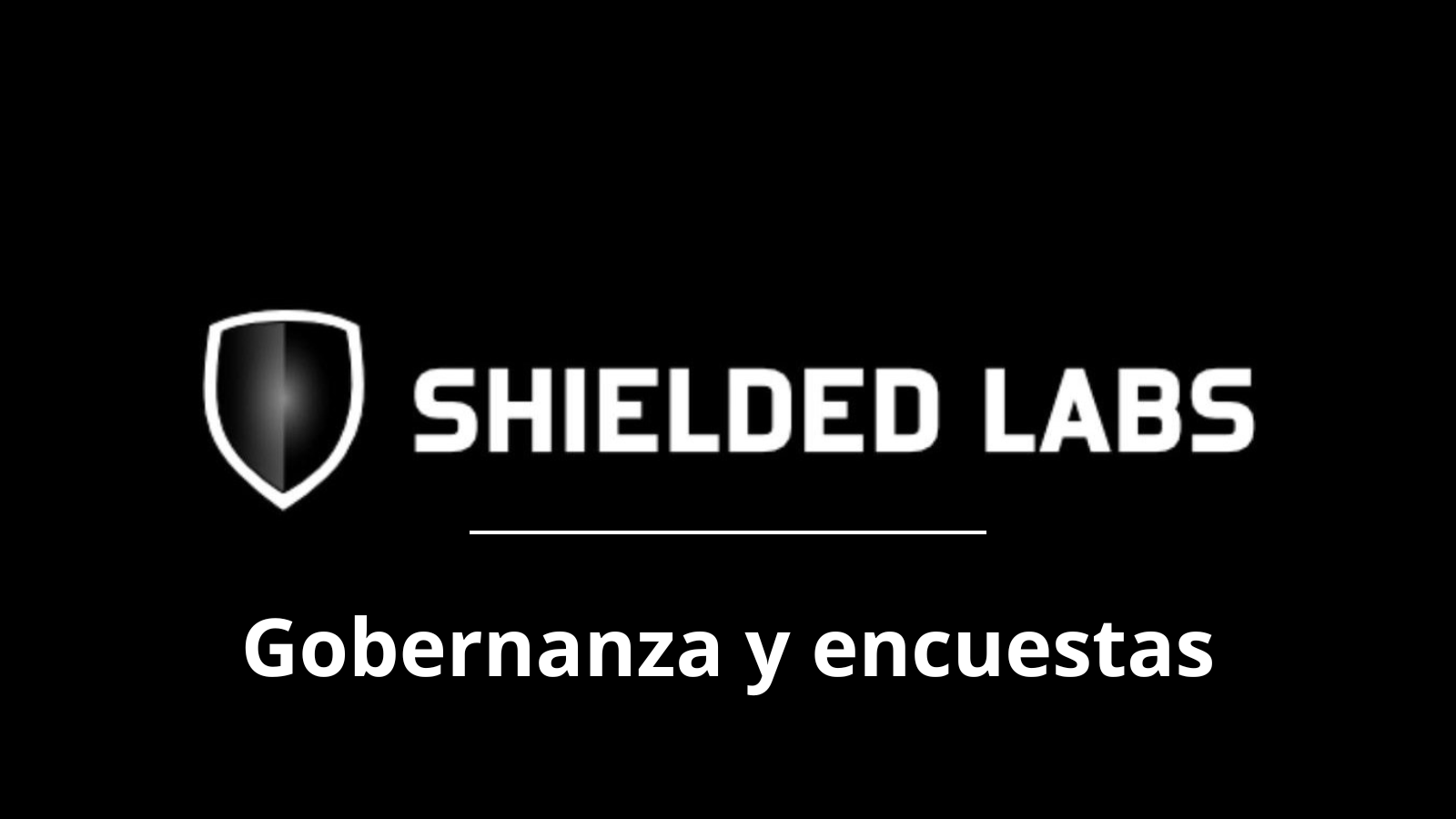 Gobernanza y encuestas