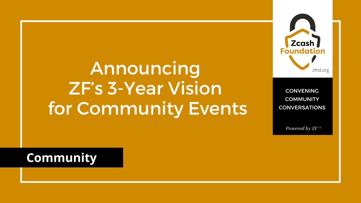 Anuncio de la Visión de ZF para Eventos Comunitarios a 3 Años