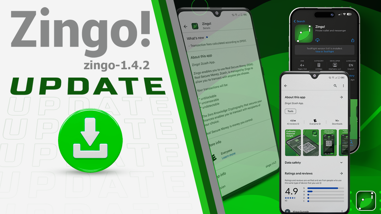 ZIP317 support, New servers, Minor improvements and more.